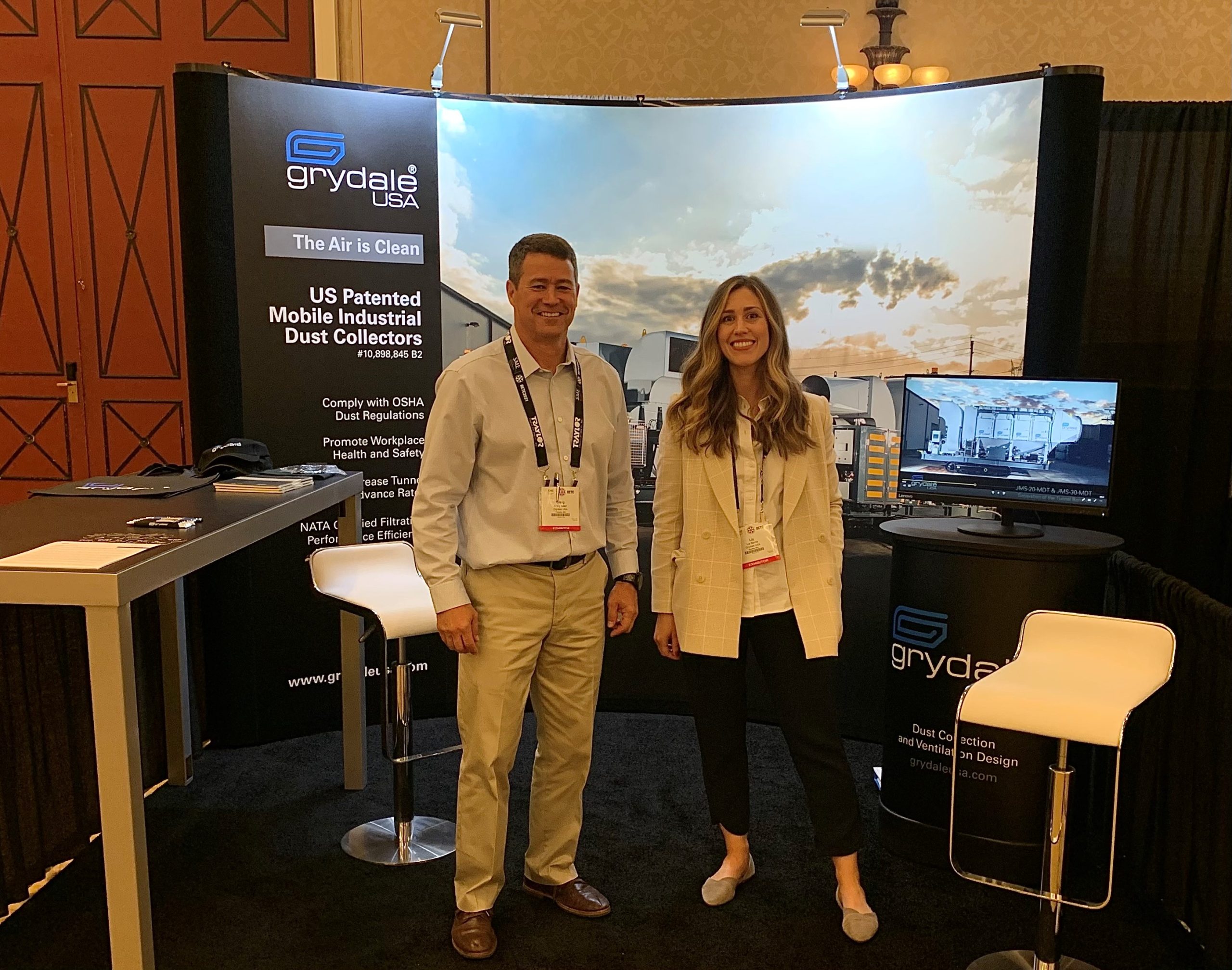 Grydale USA attends first tunnelling event