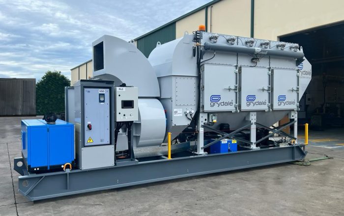 JMS-10-MES-SL Mobile Electric Skid Dust Collector
