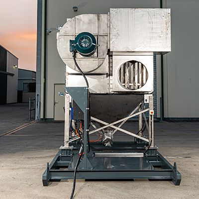 JMS-10-MES Mobile Electric Skid Dust Collector