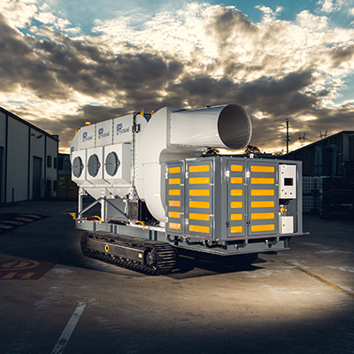 JMS-10-MDT Mobile Diesel Track Dust Collector JMS-10-MDT Mobile Diesel Track Dust Collector