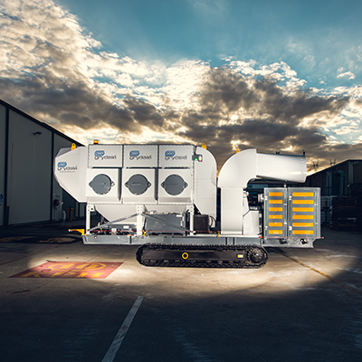 JMS-10-MDT Mobile Diesel Track Dust Collector JMS-10-MDT Mobile Diesel Track Dust Collector