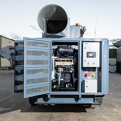 JMS-10-MDT Mobile Diesel Track Dust Collector JMS-10-MDT Mobile Diesel Track Dust Collector