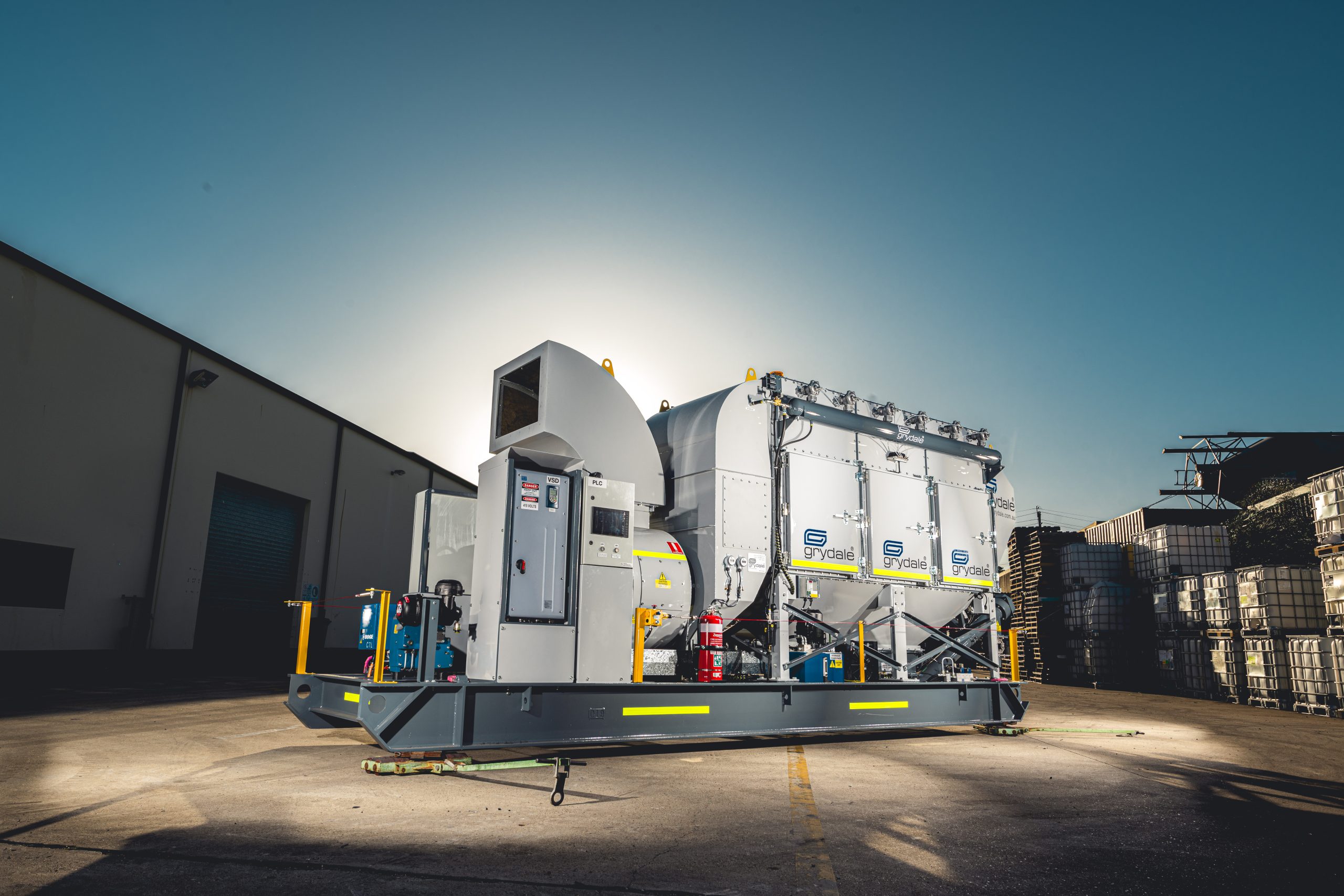 10m3/s Mobile Electric Skid Dust Collector 10m3/s Mobile Electric Skid Dust Collector